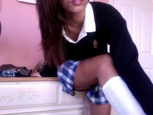 who wants me to take off my high school uniform?