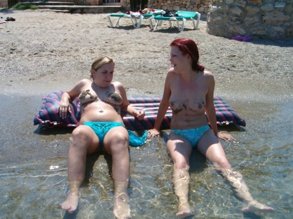 Nude and Beach - Mature Beach Tits